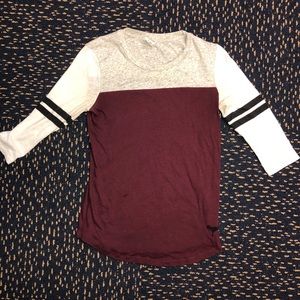 PINK maroon campus Tee